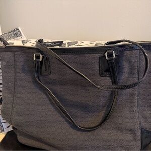 Coach Elegant Black Tote